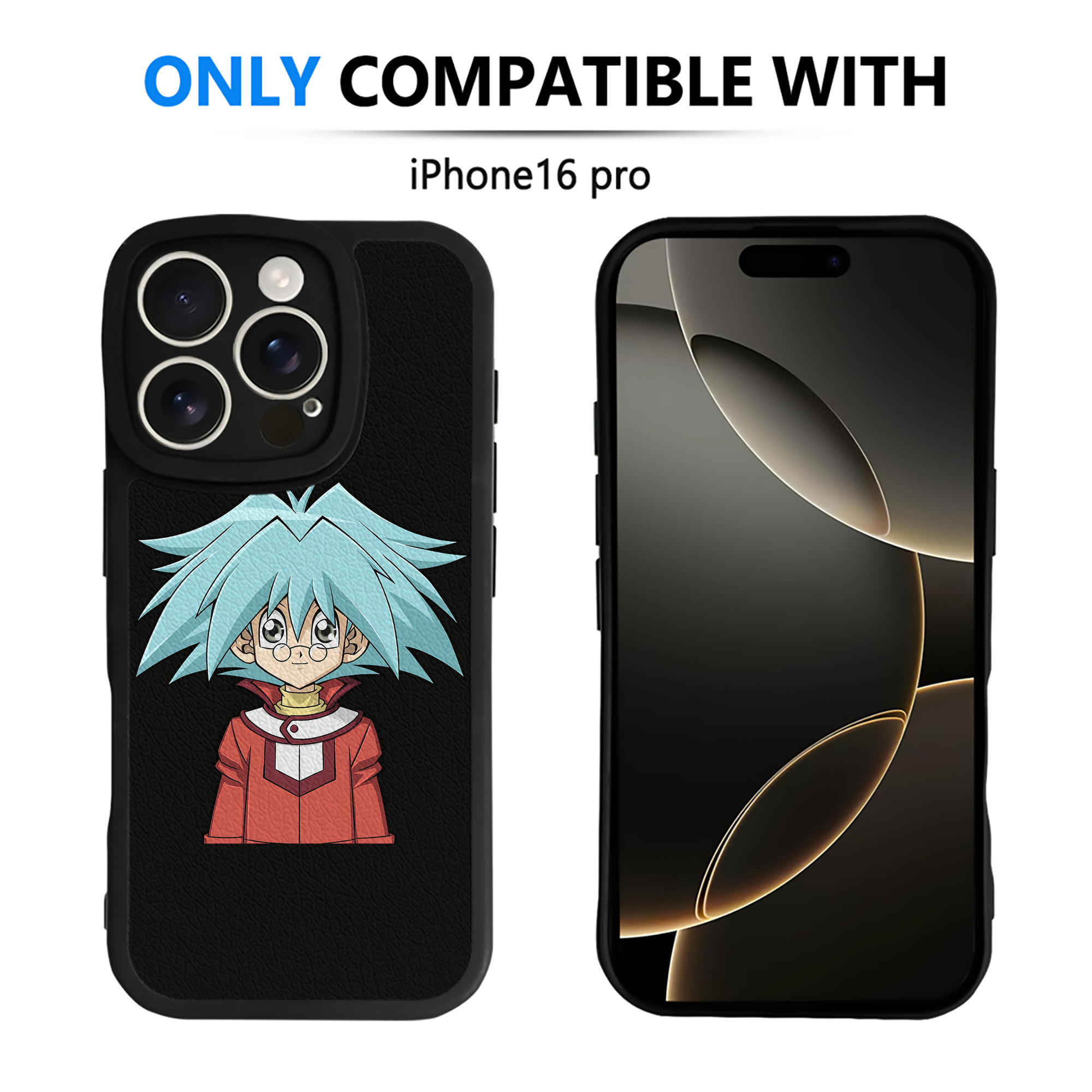 遊☆戯☆王 Yu-Gi-Oh! 【iPhone 16シリーズ対応】シリコンスマホケース（レザー調） 材質：シリコン